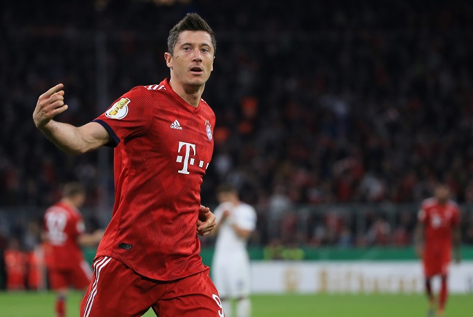 Robert Lewandowski. File Photo Xinhua.