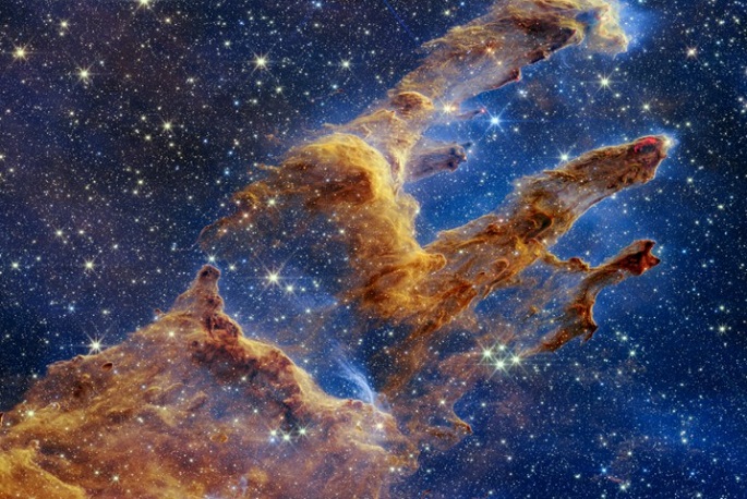 NASA's Webb Telescope Captures Portrait Of Pillars Of Creation